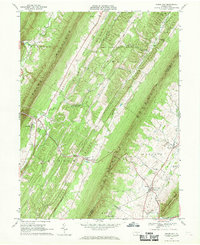 Download a high-resolution, GPS-compatible USGS topo map for Shade Gap, PA (1969 edition)