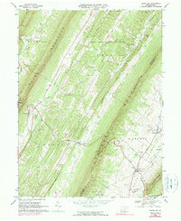 Download a high-resolution, GPS-compatible USGS topo map for Shade Gap, PA (1990 edition)