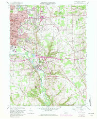 Download a high-resolution, GPS-compatible USGS topo map for Sharon East, PA (1981 edition)