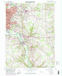 Download a high-resolution, GPS-compatible USGS topo map for Sharon East, PA (1982 edition)
