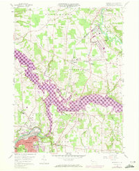 Download a high-resolution, GPS-compatible USGS topo map for Sharpsville, PA (1972 edition)