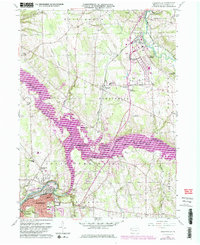 Download a high-resolution, GPS-compatible USGS topo map for Sharpsville, PA (1984 edition)