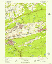 Download a high-resolution, GPS-compatible USGS topo map for Shenandoah, PA (1956 edition)