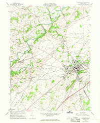 Download a high-resolution, GPS-compatible USGS topo map for Shippensburg, PA (1968 edition)