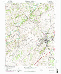 Download a high-resolution, GPS-compatible USGS topo map for Shippensburg, PA (1973 edition)