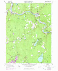 Download a high-resolution, GPS-compatible USGS topo map for Shohola, PA (1977 edition)