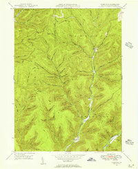 Download a high-resolution, GPS-compatible USGS topo map for Short Run, PA (1956 edition)