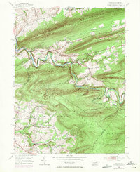 Download a high-resolution, GPS-compatible USGS topo map for Shumans, PA (1971 edition)