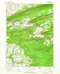 Download a high-resolution, GPS-compatible USGS topo map for Shumans, PA (1966 edition)