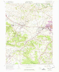 Download a high-resolution, GPS-compatible USGS topo map for Sinking Spring, PA (1975 edition)