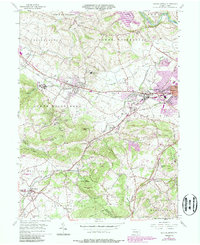 Download a high-resolution, GPS-compatible USGS topo map for Sinking Spring, PA (1987 edition)