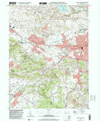 Download a high-resolution, GPS-compatible USGS topo map for Sinking Spring, PA (2001 edition)
