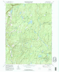 preview thumbnail of historical topo map of Monroe County, PA in 1994