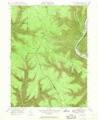 Download a high-resolution, GPS-compatible USGS topo map for Slate Run, PA (1969 edition)