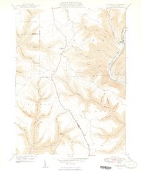 preview thumbnail of historical topo map of Lycoming County, PA in 1948
