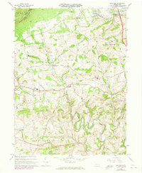 Download a high-resolution, GPS-compatible USGS topo map for Slatedale, PA (1973 edition)