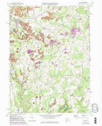 Download a high-resolution, GPS-compatible USGS topo map for Sligo, PA (1982 edition)
