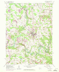 Download a high-resolution, GPS-compatible USGS topo map for Slippery Rock, PA (1972 edition)