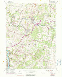 Download a high-resolution, GPS-compatible USGS topo map for Smithton, PA (1983 edition)