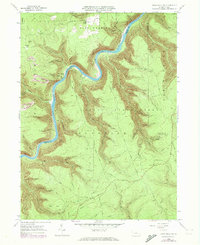 Download a high-resolution, GPS-compatible USGS topo map for Snow Shoe NW, PA (1972 edition)