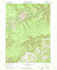 Download a high-resolution, GPS-compatible USGS topo map for Snow Shoe SE, PA (1972 edition)