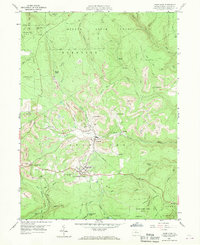 Download a high-resolution, GPS-compatible USGS topo map for Snow Shoe, PA (1970 edition)
