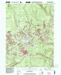 Download a high-resolution, GPS-compatible USGS topo map for Snow Shoe, PA (1999 edition)