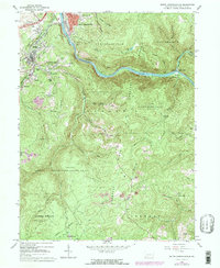 Download a high-resolution, GPS-compatible USGS topo map for South Connellsville, PA (1973 edition)