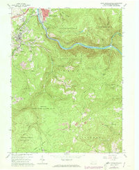 Download a high-resolution, GPS-compatible USGS topo map for South Connellsville, PA (1973 edition)