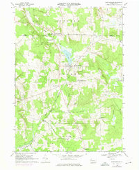 Download a high-resolution, GPS-compatible USGS topo map for Spartansburg, PA (1975 edition)