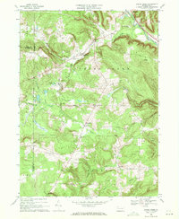 Download a high-resolution, GPS-compatible USGS topo map for Spring Creek, PA (1971 edition)