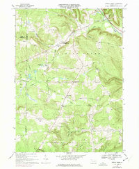 Download a high-resolution, GPS-compatible USGS topo map for Spring Creek, PA (1975 edition)