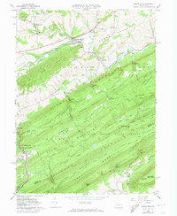 Download a high-resolution, GPS-compatible USGS topo map for Spring Mills, PA (1973 edition)