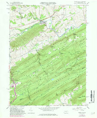 Download a high-resolution, GPS-compatible USGS topo map for Spring Mills, PA (1981 edition)