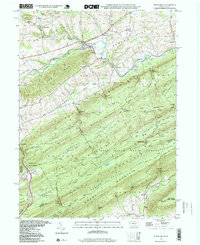 Download a high-resolution, GPS-compatible USGS topo map for Spring Mills, PA (1999 edition)