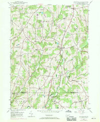 Download a high-resolution, GPS-compatible USGS topo map for Springville, PA (1971 edition)