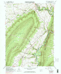 Download a high-resolution, GPS-compatible USGS topo map for Spruce Creek, PA (1984 edition)