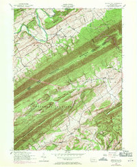 Download a high-resolution, GPS-compatible USGS topo map for Spruce Hill, PA (1971 edition)