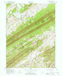Download a high-resolution, GPS-compatible USGS topo map for Spruce Hill, PA (1977 edition)