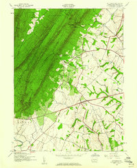 Download a high-resolution, GPS-compatible USGS topo map for St Thomas, PA (1960 edition)