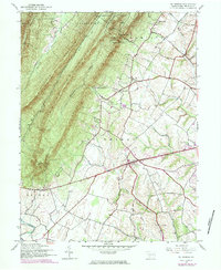 Download a high-resolution, GPS-compatible USGS topo map for St Thomas, PA (1984 edition)