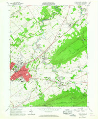 Download a high-resolution, GPS-compatible USGS topo map for State College, PA (1968 edition)