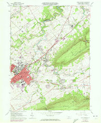 Download a high-resolution, GPS-compatible USGS topo map for State College, PA (1972 edition)