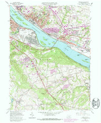 Download a high-resolution, GPS-compatible USGS topo map for Steelton, PA (1987 edition)