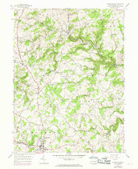 Download a high-resolution, GPS-compatible USGS topo map for Stewartstown, PA (1969 edition)