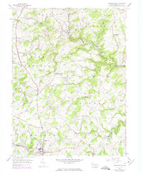 Download a high-resolution, GPS-compatible USGS topo map for Stewartstown, PA (1974 edition)