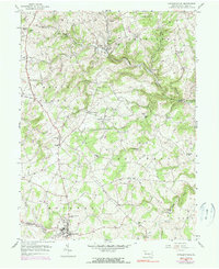 Download a high-resolution, GPS-compatible USGS topo map for Stewartstown, PA (1990 edition)