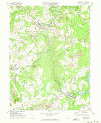 Download a high-resolution, GPS-compatible USGS topo map for Stoystown, PA (1973 edition)