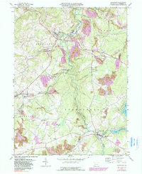 Download a high-resolution, GPS-compatible USGS topo map for Stoystown, PA (1990 edition)