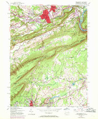 Download a high-resolution, GPS-compatible USGS topo map for Stroudsburg, PA (1970 edition)